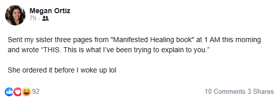 Facebook review by Megan Ortiz